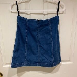 Free People Denim Skirt